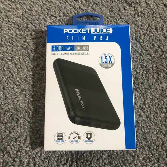 Pocket Juice Slim Pro Battery Pack - Picture 1 of 4